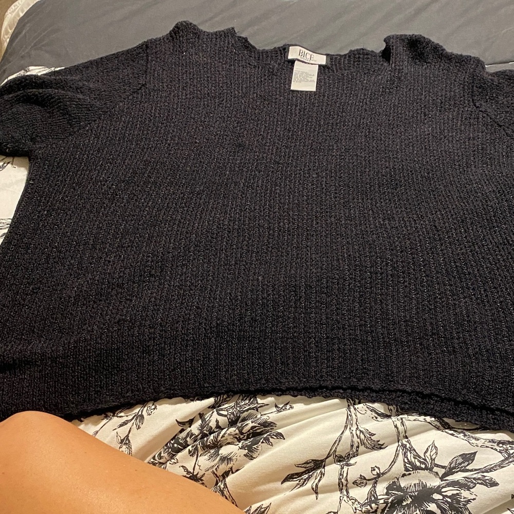 Black Women's Sweater Cardigan